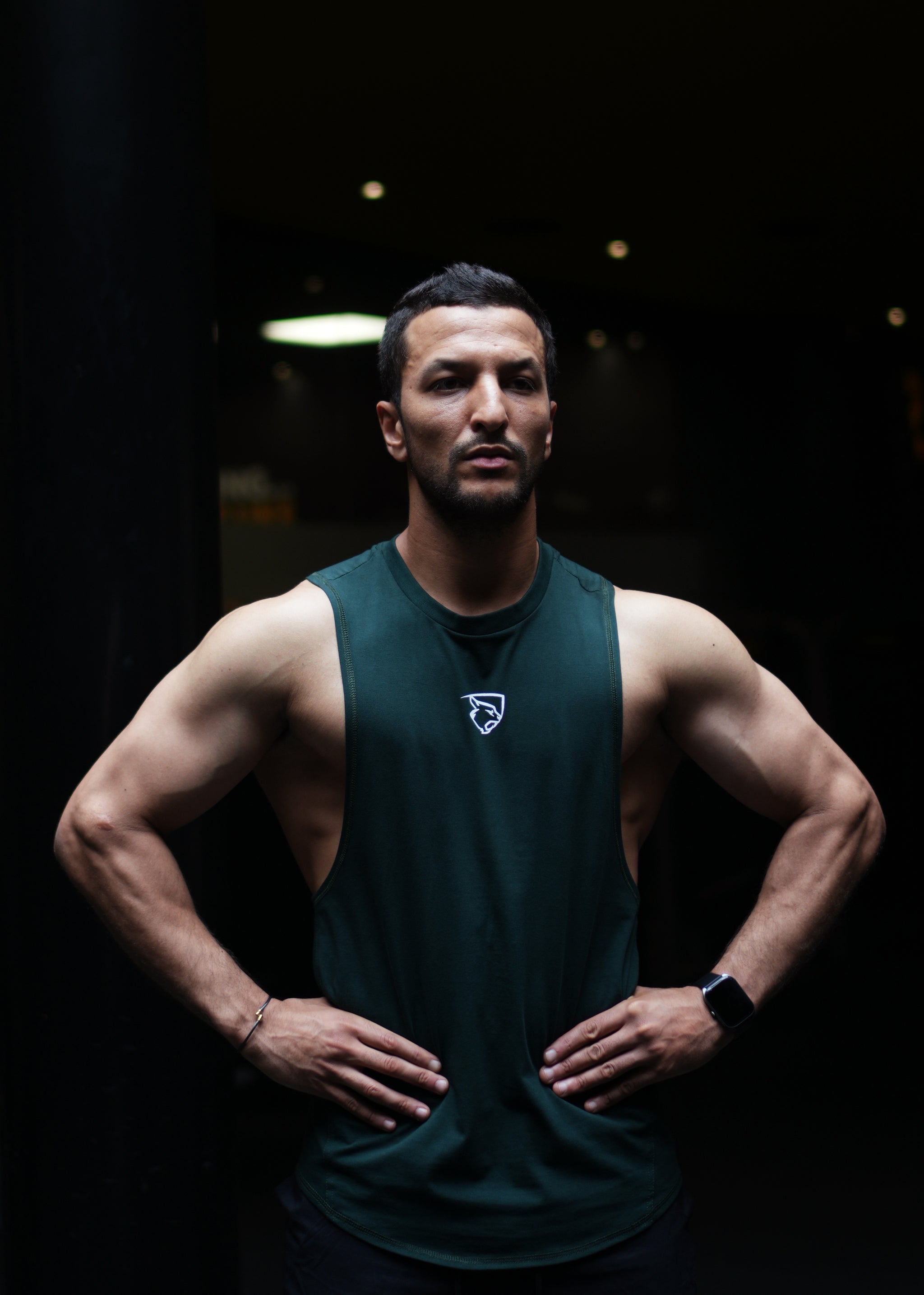 ATHLETIC STRIKE TANK Green