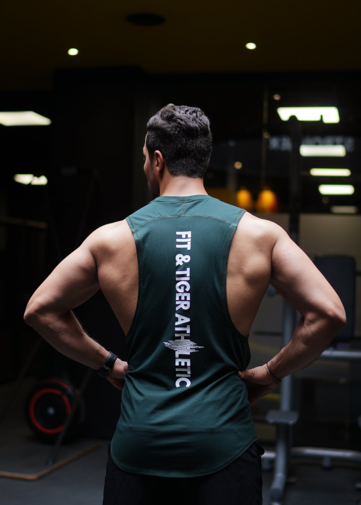 ATHLETIC STRIKE TANK Green