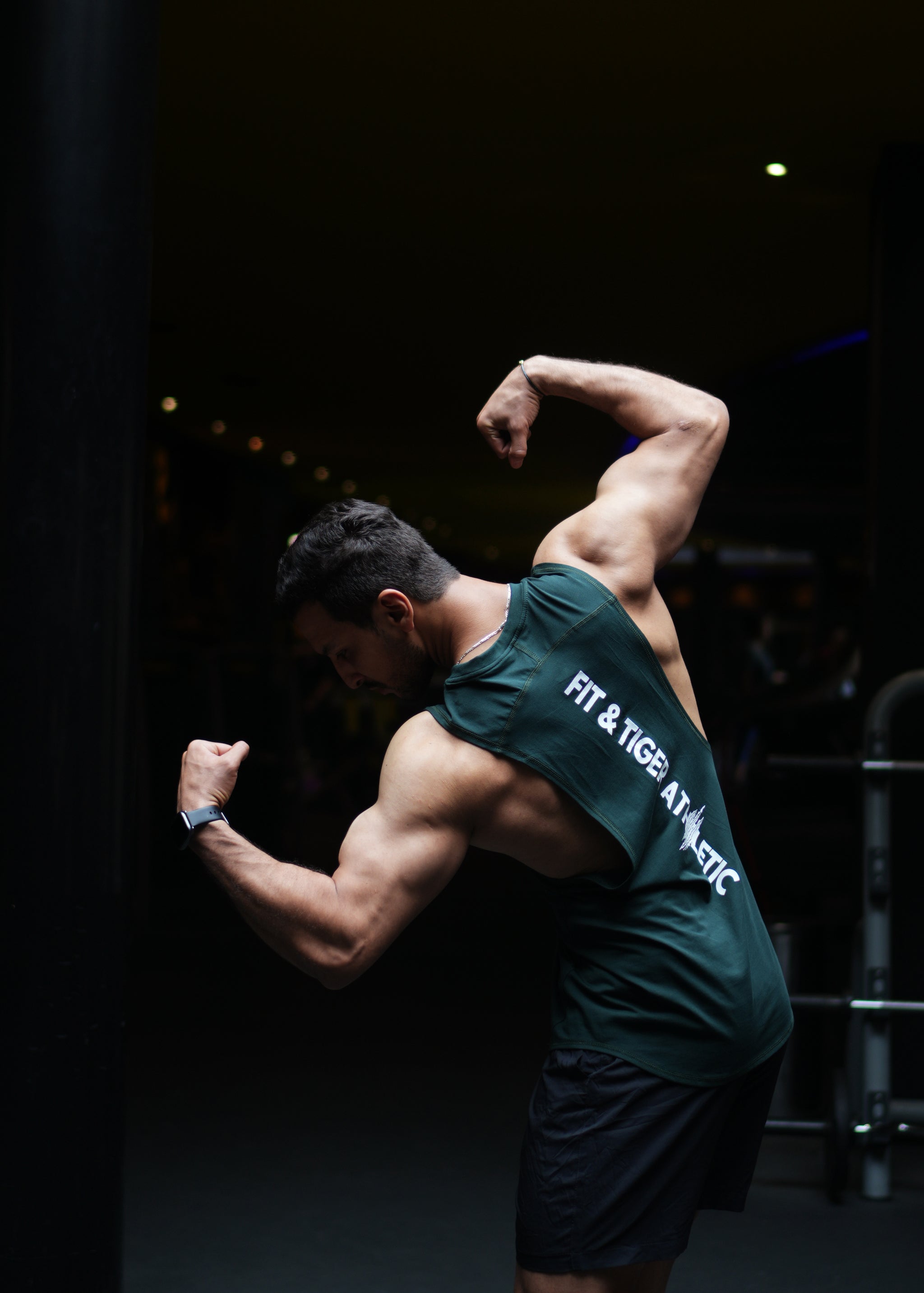 ATHLETIC STRIKE TANK Green