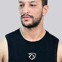 ATHLETIC STRIKE TANK Black